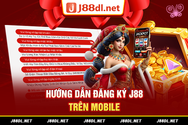 Hướng dẫn đăng ký j88 trên mobile